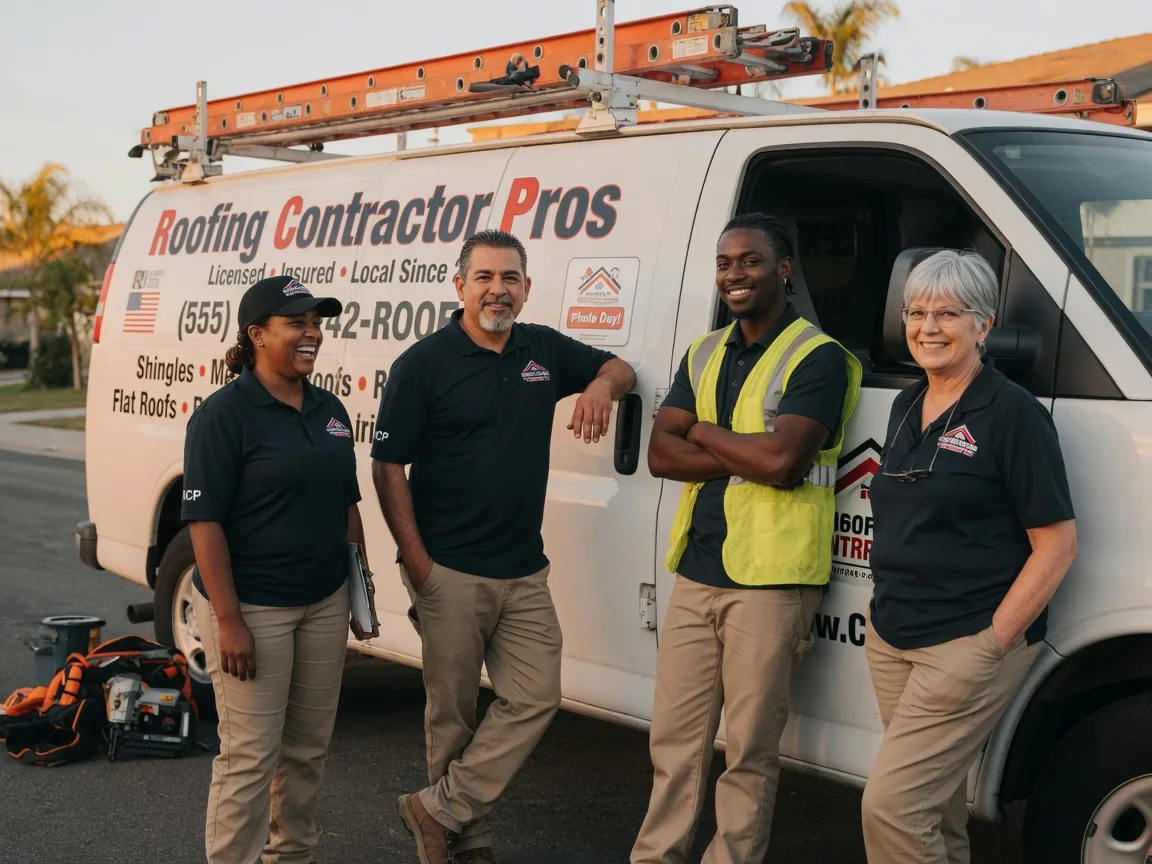 Local Roofing Contractors company in Garland, PA